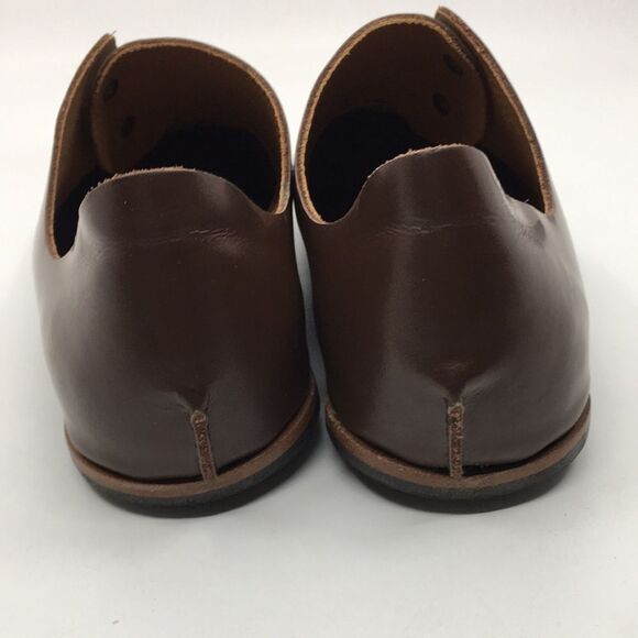 Cydwoq Flex-W Handmade in USA Brown Leather Oxfords Loafers EU size 38 1/2 - Picture 10 of 17